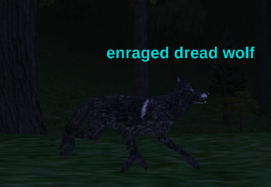 enraged dread wolf