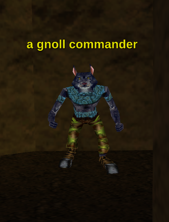 a gnoll commander