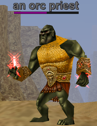 an orc priest