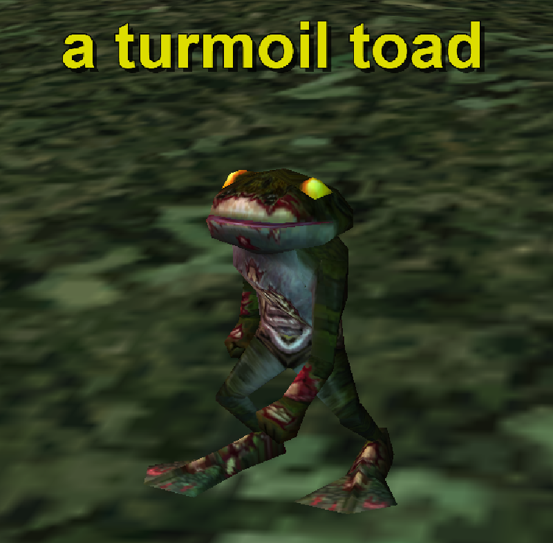 a turmoil toad