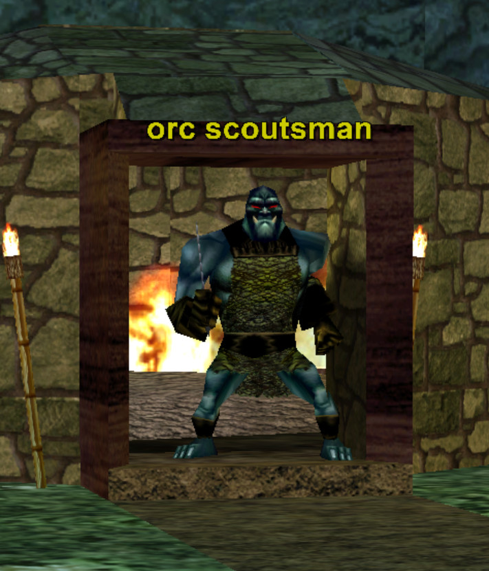 orc scoutsman