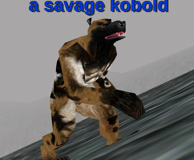 a savage kobold