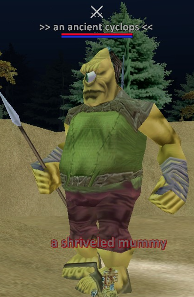 an ancient cyclops
