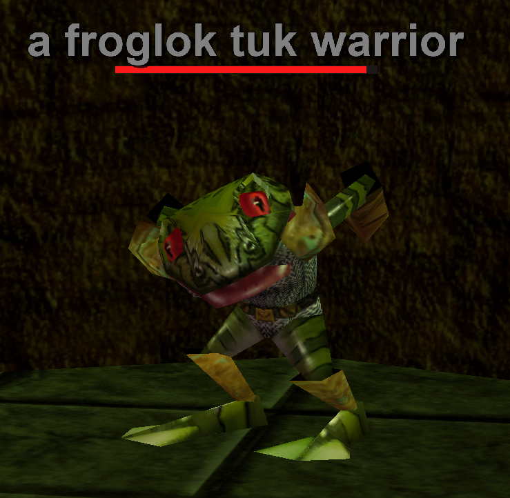 a froglok tuk warrior