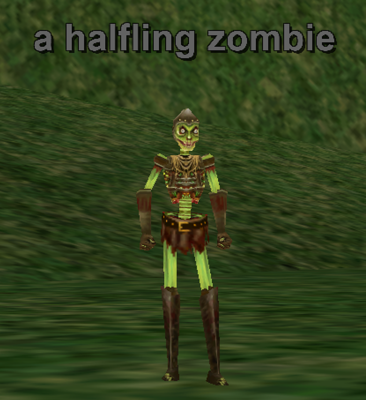 a halfling zombie