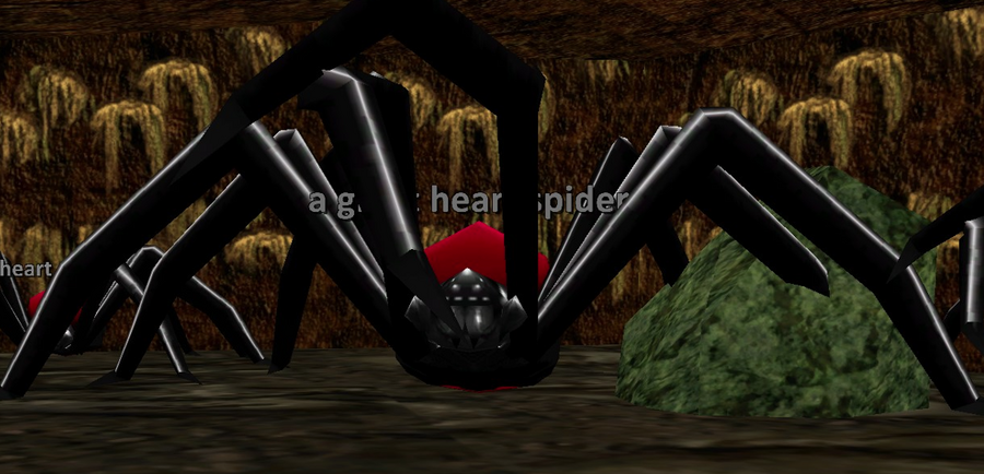 a giant heart spider