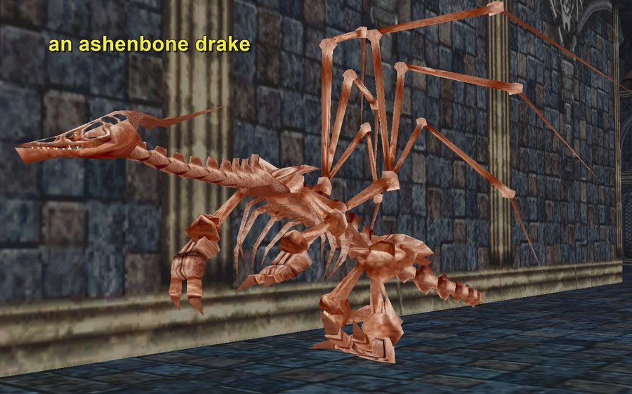 an ashenbone drake