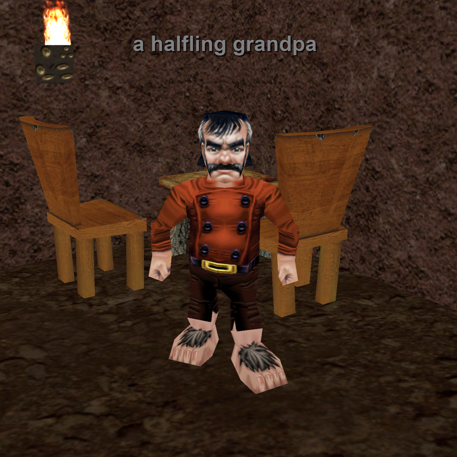 a halfling grandpa