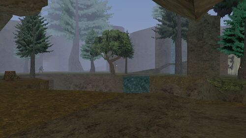 Entrance to Blackburrow from Everfrost Peaks